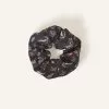 Accessories Large Paisley Print Satin Scrunchie