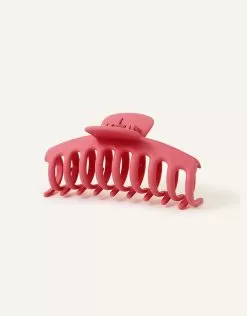 Accessories Extra Large Matte Claw Clip Pink