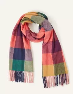 Accessories Aidie Check Print Scarf