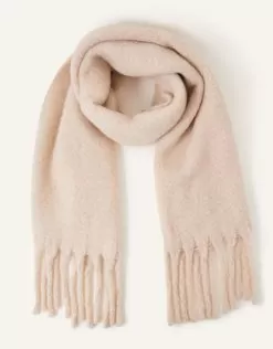 Accessories Super Fluffy Scarf Natural
