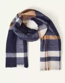 Accessories Check Blanket Scarf