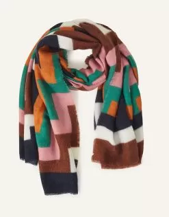 Accessories Super-Soft Blanket Scarf Multi