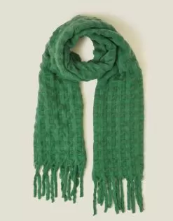 Accessories Textured Scarf