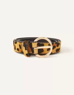 Accessories Leather Animal Belt Multi