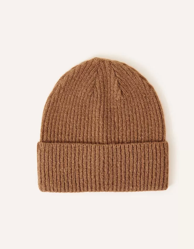Accessories Soho Knit Beanie Hat Camel
