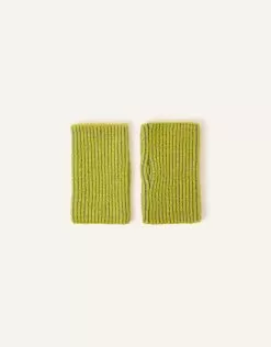 Accessories Ribbed Cut Off Gloves