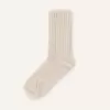 Accessories Chenille Cable Chunky Socks Pink