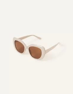 Accessories Oversized Soft Cateye Sunglasses