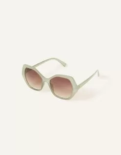 Accessories Oversized Hexagon Sunglasses