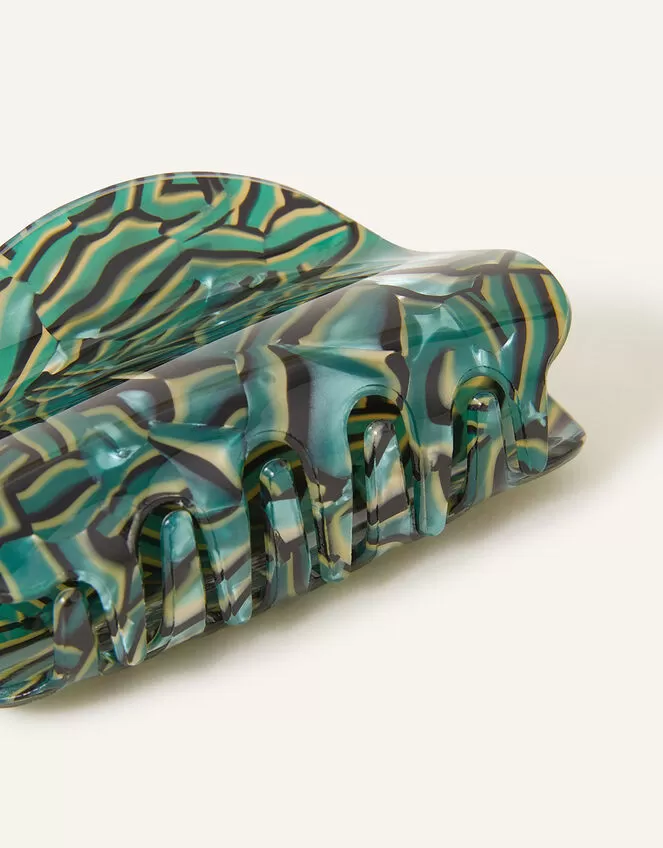 Accessories Marble Rounded Claw Clip - Image 2