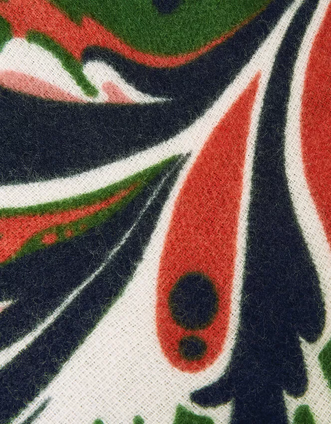 Accessories Paisley Print Blanket Scarf - Image 2