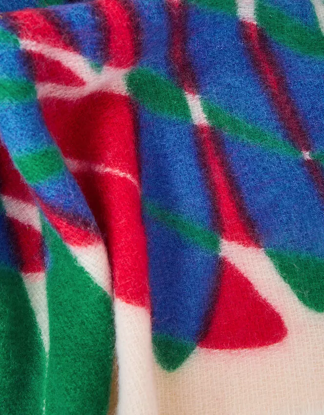 Accessories Algie Check Print Blanket Scarf - Image 2