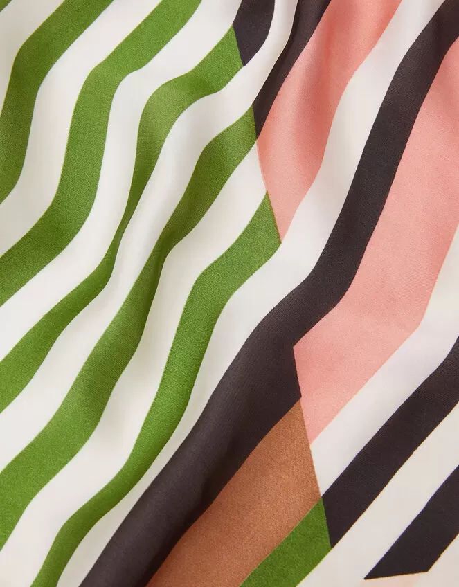 Accessories Splice Satin Print Scarf - Image 2