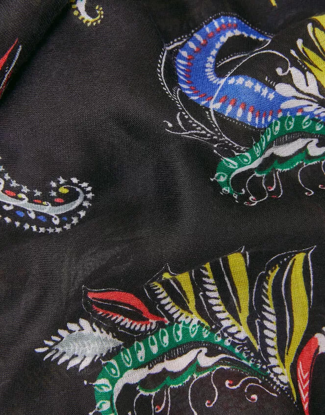 Accessories Paisley Print Scarf - Image 2
