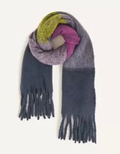 Accessories Stripe Super-Fluffy Scarf