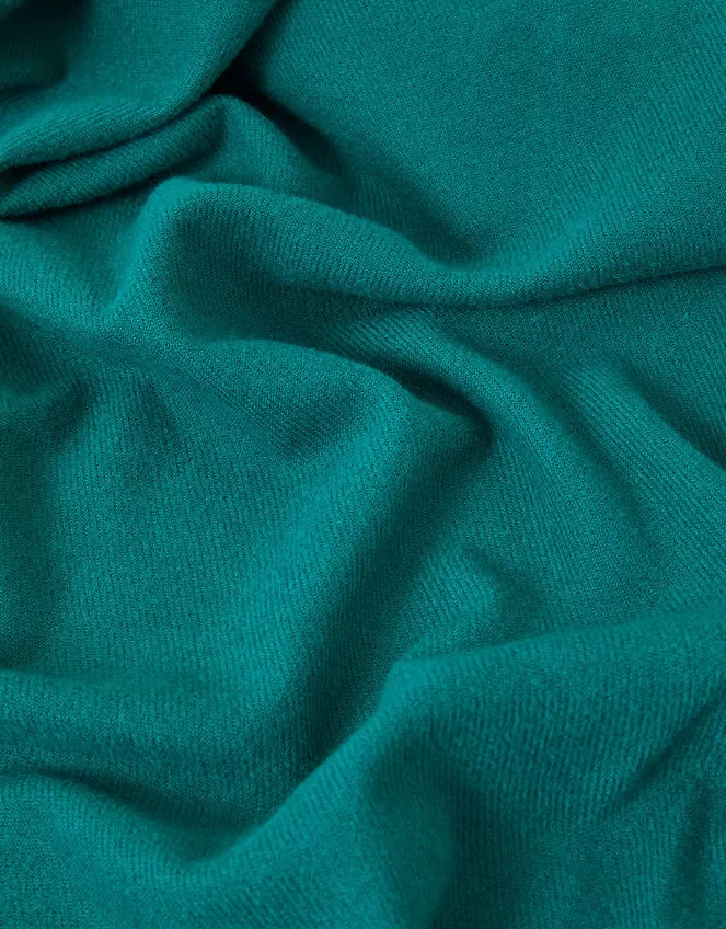 Accessories Super-Soft Blanket Scarf Teal - Image 2