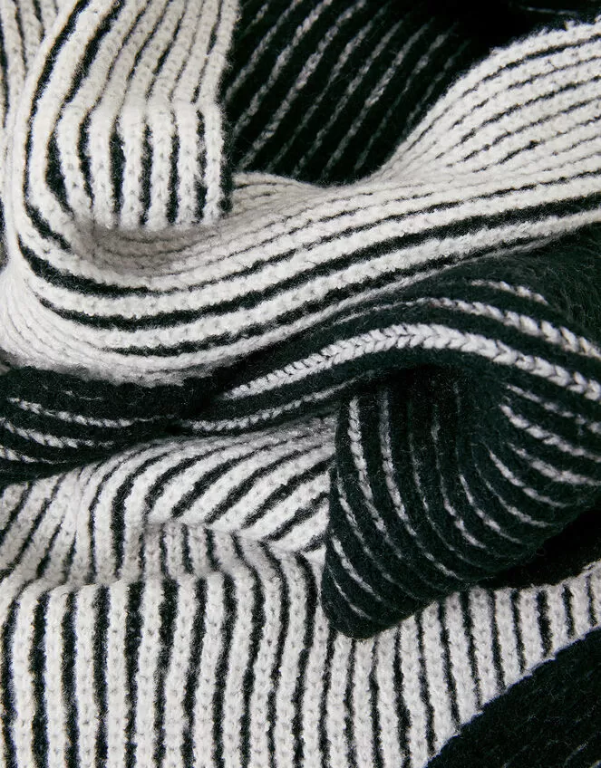Accessories Paris Knit Scarf Black - Image 2