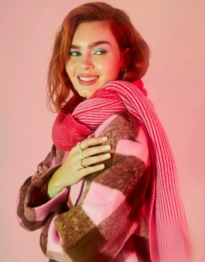 Accessories Paris Knit Scarf Black - Image 4