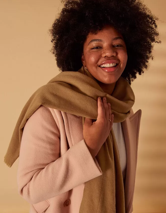 Accessories Take Me Everywhere Scarf Camel