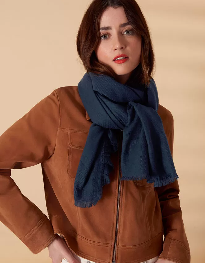 Accessories Take Me Everywhere Scarf Blue