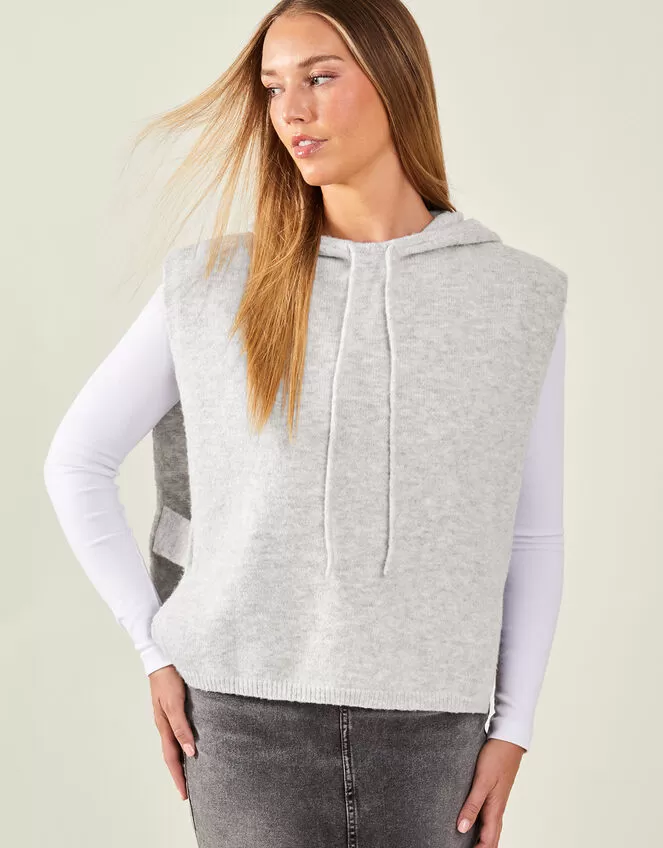 Accessories Knit Hooded Tabard