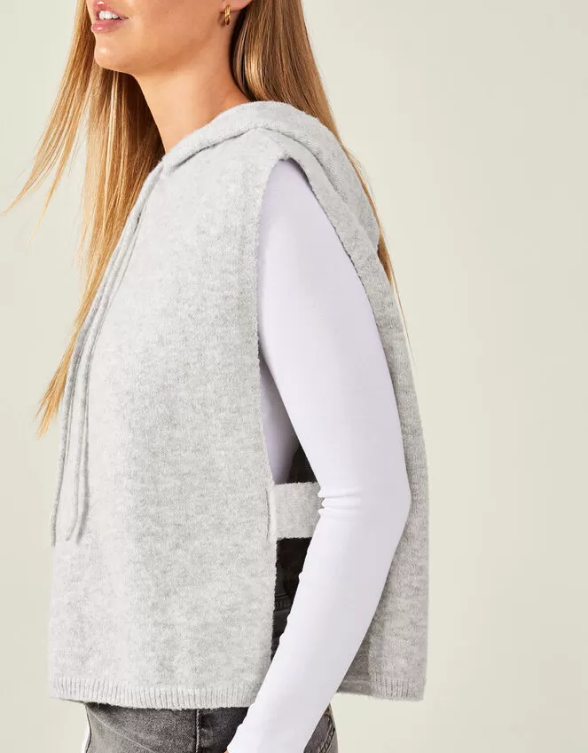 Accessories Knit Hooded Tabard - Image 2