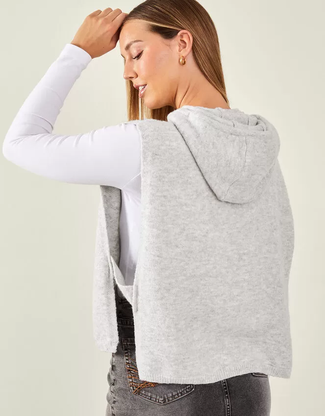 Accessories Knit Hooded Tabard - Image 3