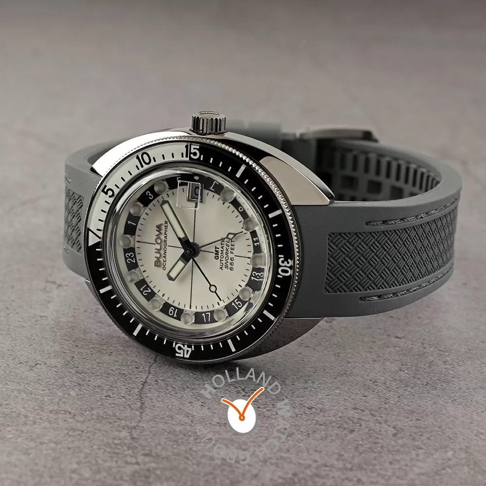 Bulova Archive Series 98B407 Oceanographer GMT Watch - Image 4