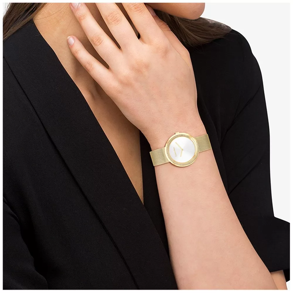 Calvin Klein 25200150 Twisted Bezel Watch - Image 4