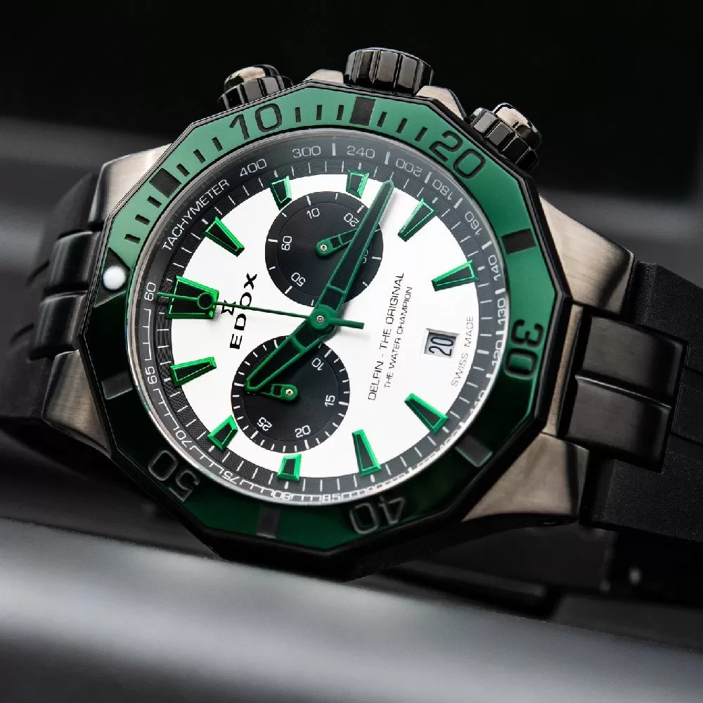 Edox 10112-37GNVCA-ANV Delfin The Original Watch - Image 5