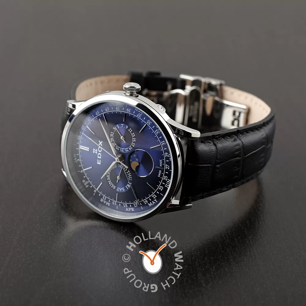 Edox Les Vauberts 40101-3C-BUIN Watch - Image 2