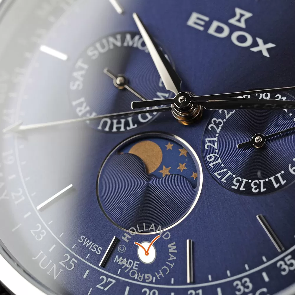 Edox Les Vauberts 40101-3C-BUIN Watch - Image 5