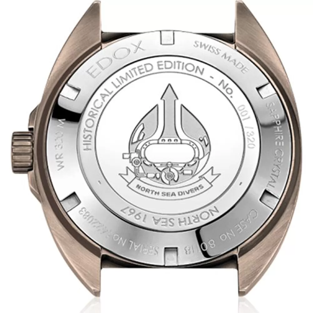 Edox North Sea 80118-BRN-BU1 North Sea 1978 - Limited Edition 320 Pieces Watch - Image 3