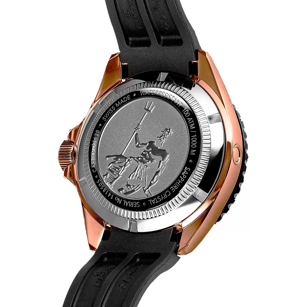Edox Skydiver 80120-37RNNCA-NIR Skydiver Neptunian Watch - Image 3