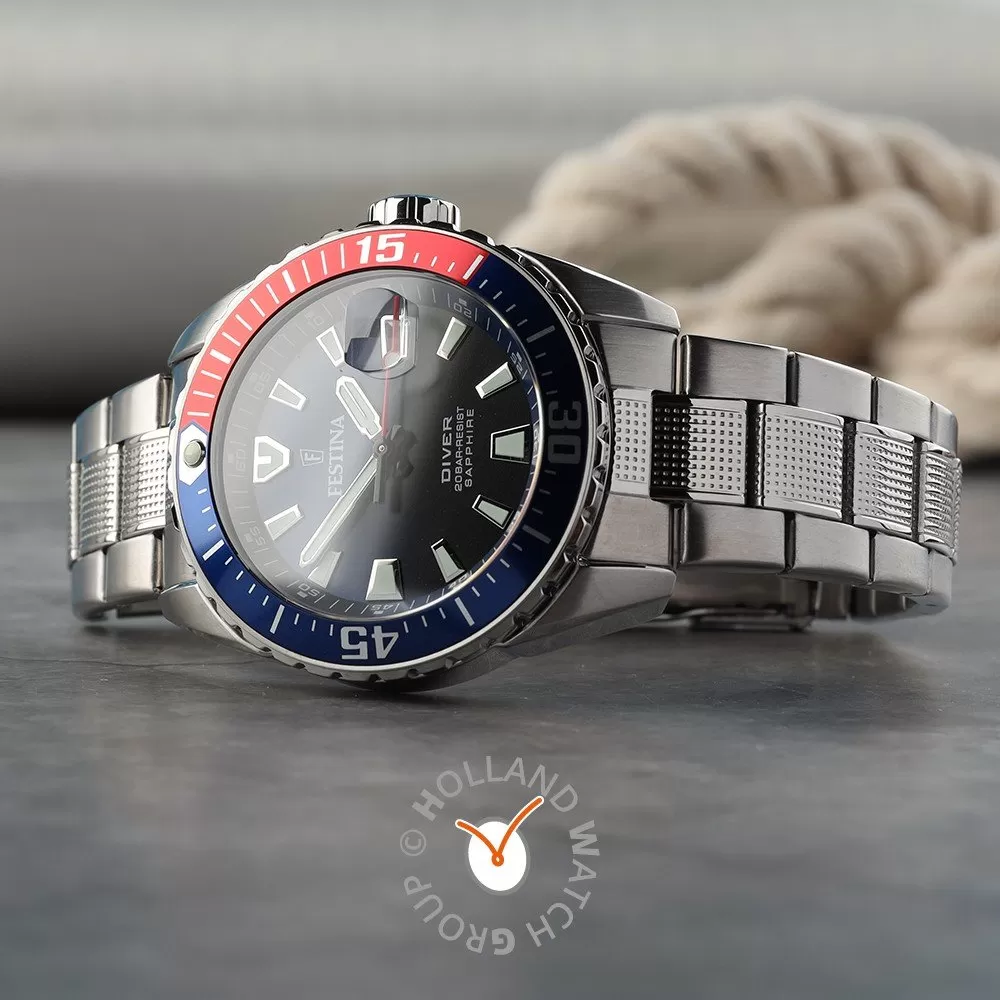 Festina F20669/4 Quartz Diver Watch - Image 3