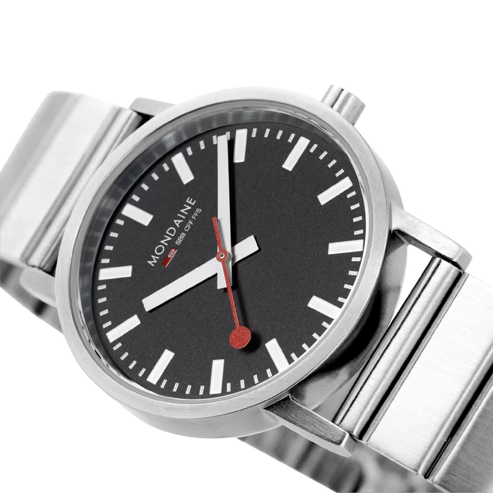Mondaine Classic A660.30360.16SBW Classic Gent Watch - Image 3