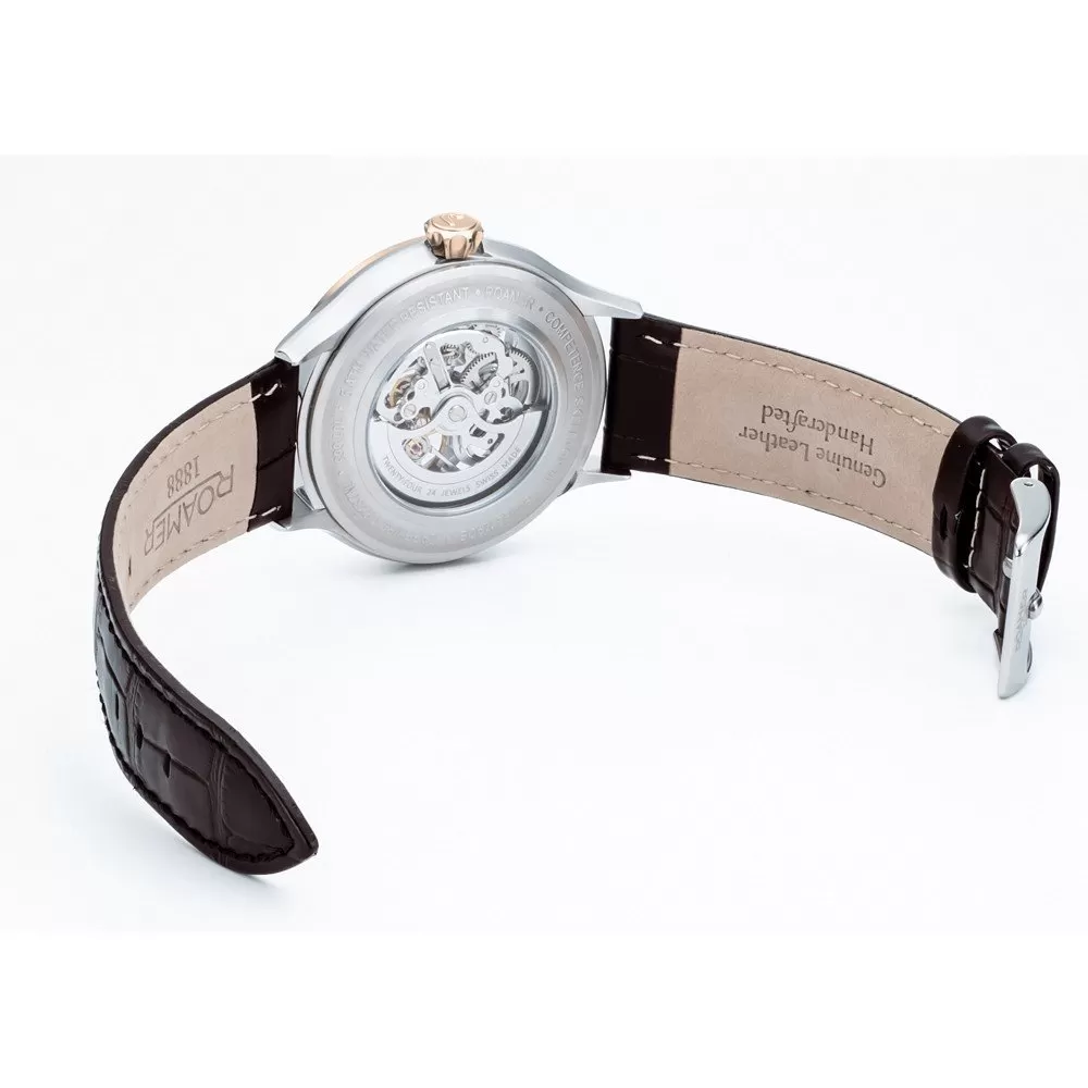Roamer Competence 101663-49-45-05N Competence Skeleton III Watch - Image 3
